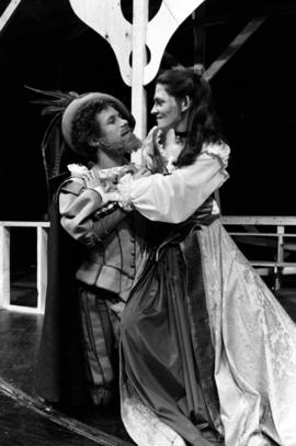 Petruchio and Katherine from the theatre production of "The Taming of the Shrew," St. Cloud State University