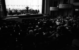 Band performs at the World Theatre, St. Cloud State University