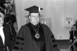 Robert Bess at commencement, St. Cloud State University