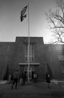 Stewart Hall (1948), exterior, St. Cloud State University