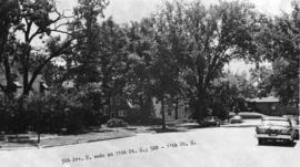 Fifth Avenue South ends at Eleventh Street South in front of 508 Eleventh Street South, St. Cloud