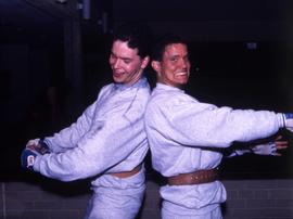 Students attend a Halloween costume party, St. Cloud State University