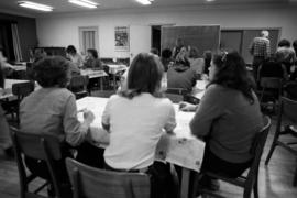 St. Cloud State students in class in Denmark