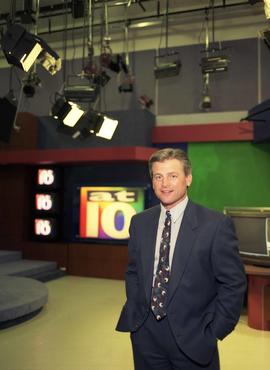 Jeff Passolt at KMSP television studios