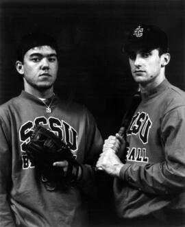 Baseball players Tim Boland and Mike McKinney, St. Cloud State University