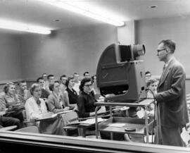 Audio Visual Classroom, Kiehle (1952), exterior, St. Cloud State University