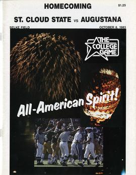 Football program cover, St. Cloud State University