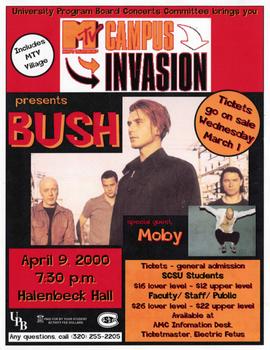 Bush and Moby, St. Cloud State University