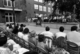 Campus Mall (1974) dedication, St. Cloud State University