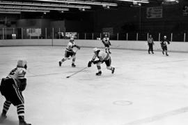 St. Cloud State University plays against University of Wisconsin-Superior in men's hockey