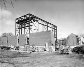 Performing Arts Center (1968) construction, St. Cloud State University