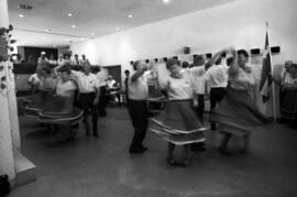 Folk dancers perform, Lemonade Concert and Art Fair, St. Cloud State University