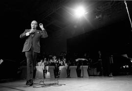 Bob Hope performs at Halenbeck Hall (1965), St. Cloud State University