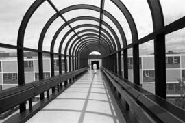 Skyway between Brown Hall (1960) and the Mathematics and Science Center (1973), St. Cloud State University