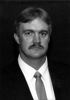 St. Cloud State assistant football coach Barney Cotton
