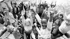 Children at the Campus Laboratory School, St. Cloud State University