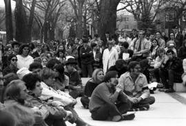 Vietnam War protest on campus, St. Cloud State University