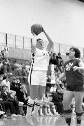 St. Cloud State University women's basketball game against the College of St. Benedict