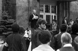 Vietnam War protest on campus, St. Cloud State University