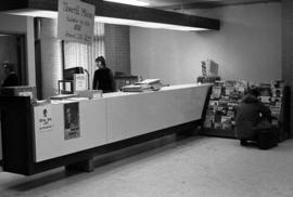 Atwood Memorial Center (1966) information desk, St. Cloud State University