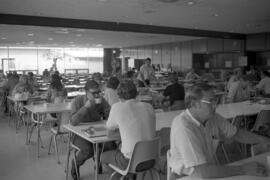 People dine at Garvey Commons (1963), St. Cloud State University