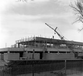 Administrative Services (1975) construction, St. Cloud State University