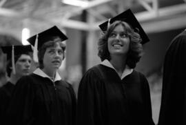 Graduates line up at commencement, St. Cloud State University