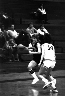 St. Cloud State University women's basketball game against Morningside College