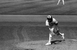 Gregg Pederson pitches a ball during a St. Cloud State University baseball game