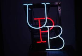 University Program Board (UPB) neon sign, St. Cloud State University