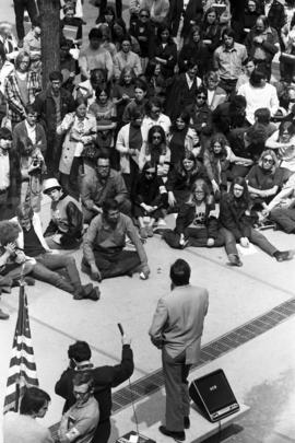 Vietnam War protest on campus, St. Cloud State University