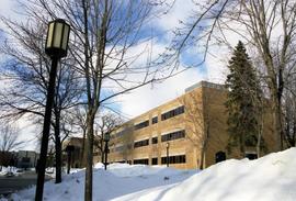 Stewart Hall (1948), exterior, St. Cloud State University