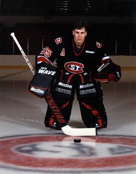 Hockey player Grant Sjerven, St. Cloud State University