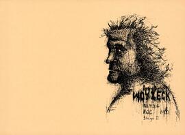 Woyzeck theatre production poster, St. Cloud State University