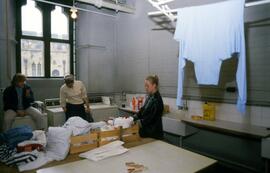 Women do laundry, Alnwick Castle, St. Cloud State University