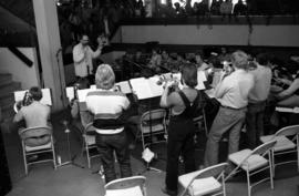 Jazz Ensemble plays at the Atwood Memorial Center (1966) Sunken Lounge