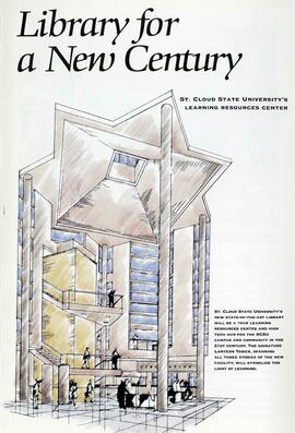 Library for a New Century brochure, St. Cloud State University