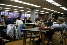 Students study at Centennial Hall (1971), St. Cloud State University