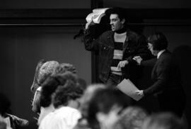 Vance Boelter interupts a meeting about witches, St. Cloud State University