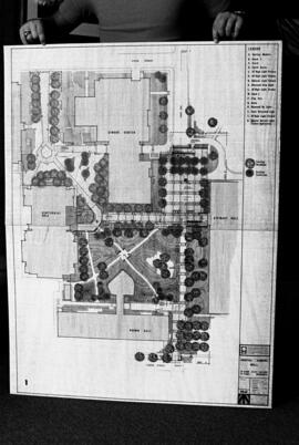 Campus mall architectural renderings, St. Cloud State University