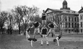 Men's Gymnastics team, St. Cloud State University
