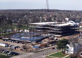 Miller Center (2000) construction, St. Cloud State University