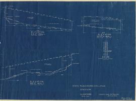 Selke Field (1937) architectural drawings, St. Cloud State University