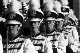 Marching band, Lemonade Concert and Art Fair, St. Cloud State University