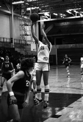 St. Cloud State women's basketball against Mankato State University