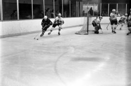 St. Cloud State plays a hockey game against St. John's University