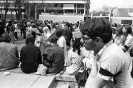 Vietnam War protest on campus, St. Cloud State University