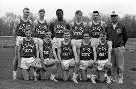 Men's track team, St. Cloud State University