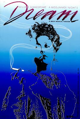A Midsummer Night's Dream theatre production poster, St. Cloud State University