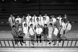 Men's swimming team, St. Cloud State University